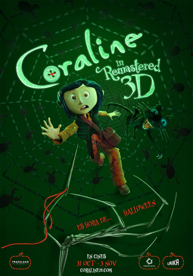 CORALINE 15 ANIVERSARIO HALLOWEEN