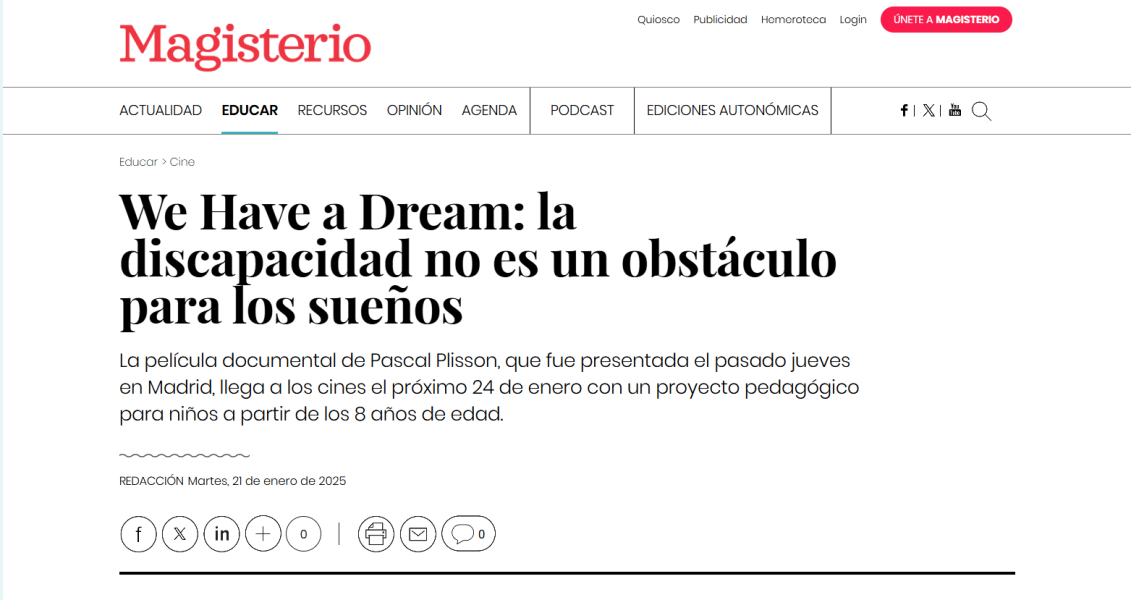 WE HAVE A DREAM
